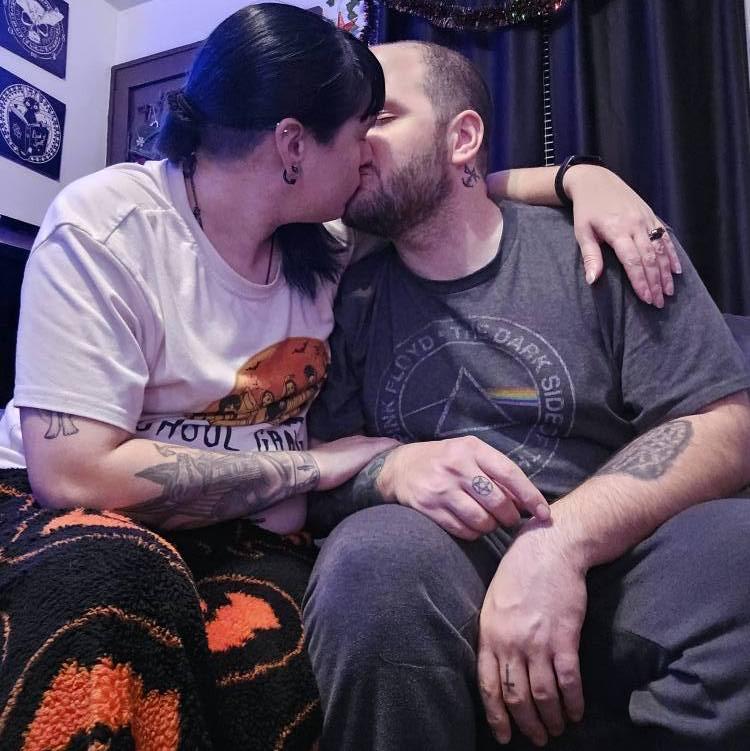 He proposed right after the ball dropped on NYE