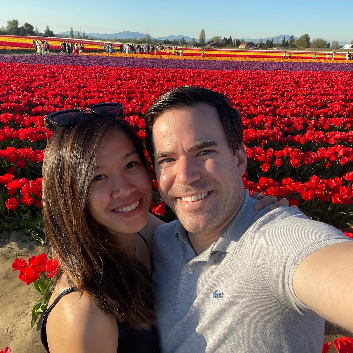 Our first tulip adventure!