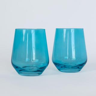 Estelle Stemless Wine Glass, Set of 2