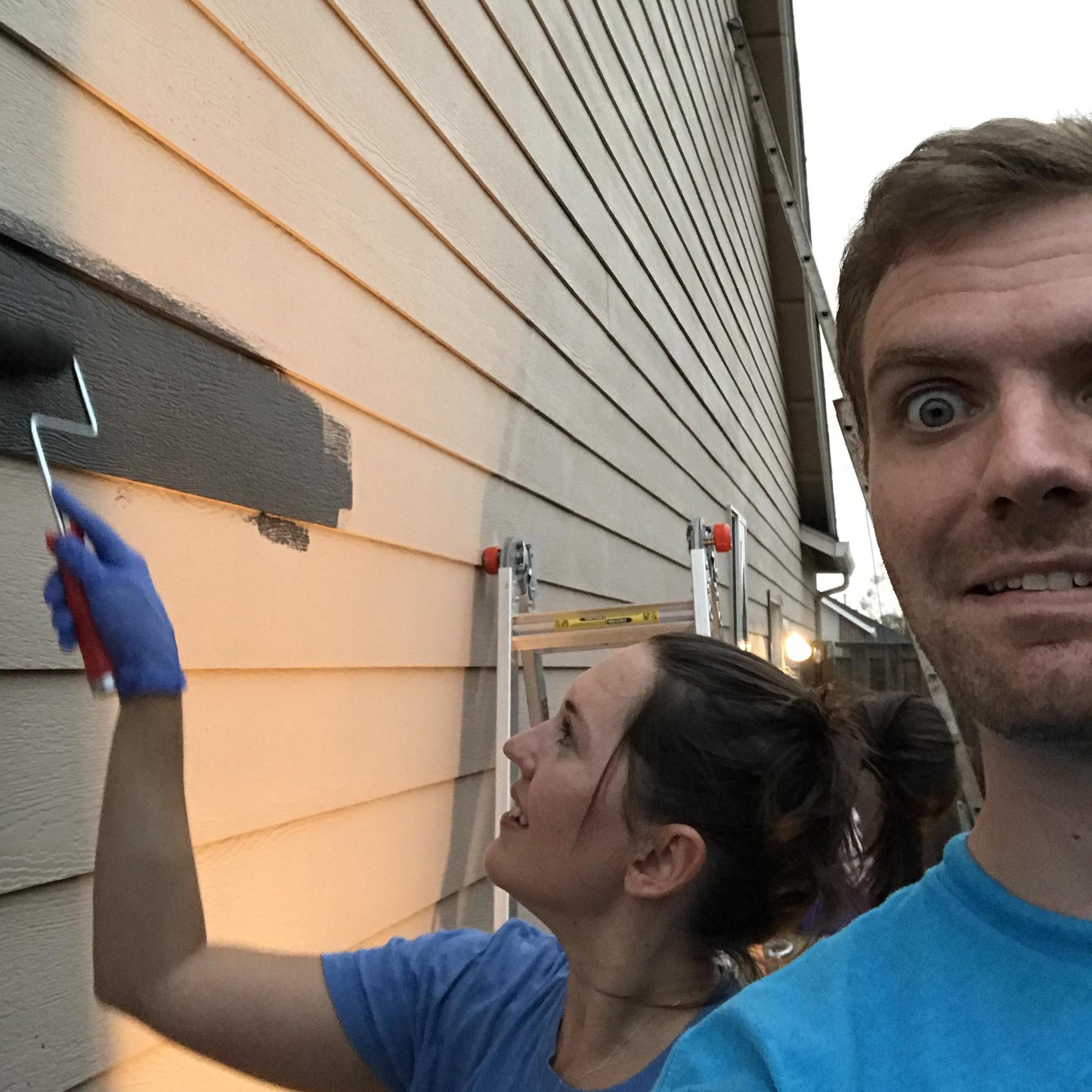 Our first "project" together