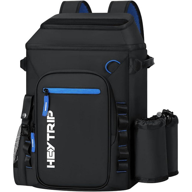 Heytrip Backpack Cooler 36/54 Cans Insulated Waterproof Cooler Bag for 20 Hours Cold Retention, Leak-Proof Camping Cooler with Multi-Compartments