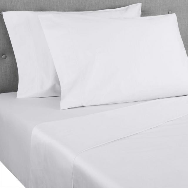 Nestwell™ Pima Cotton Sateen 500-Thread-Count Twin Sheet Set in Bright White
