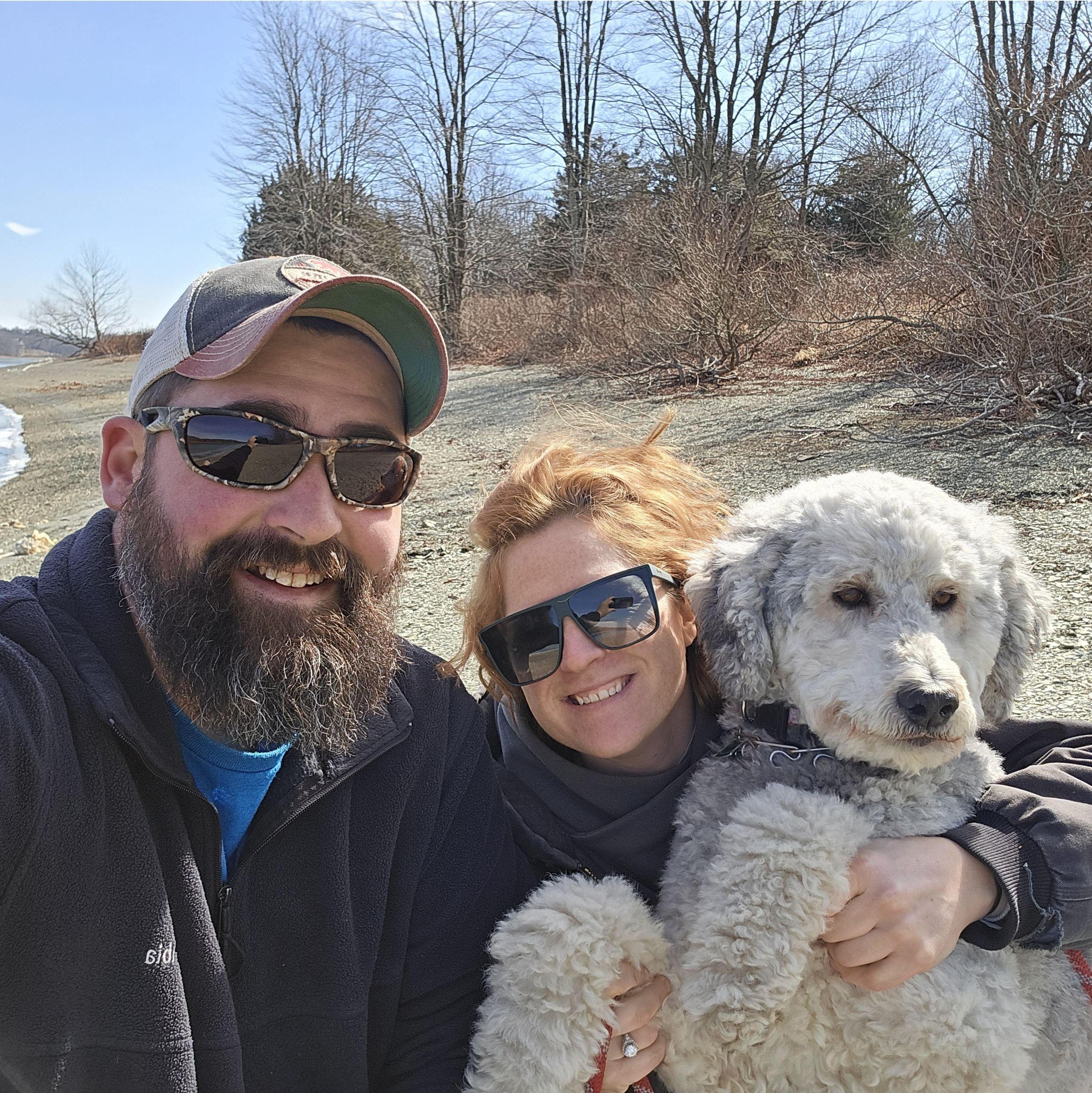 Winter hike in Hanover, PA, February 2025