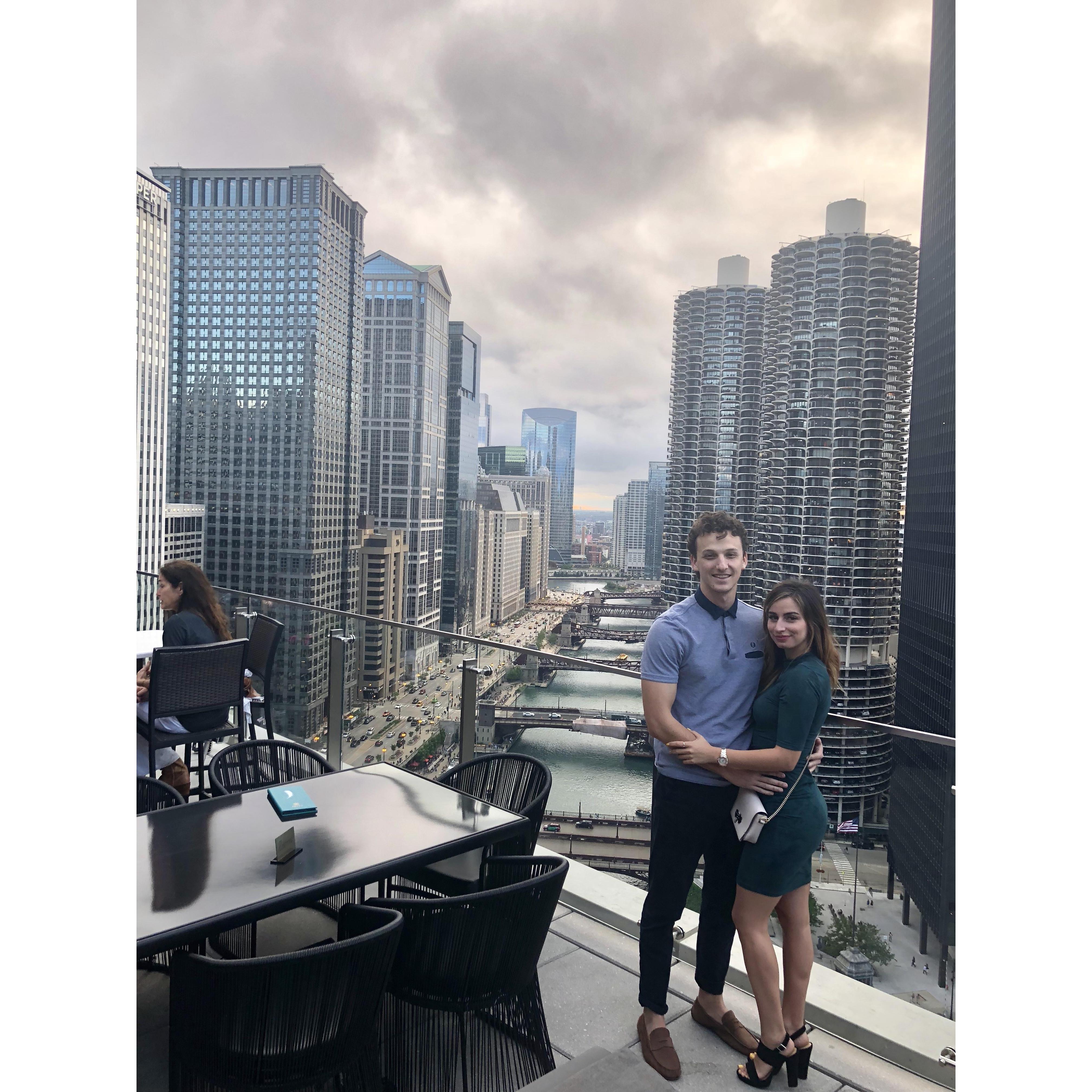 Chicago for my birthday 🤍  🏙