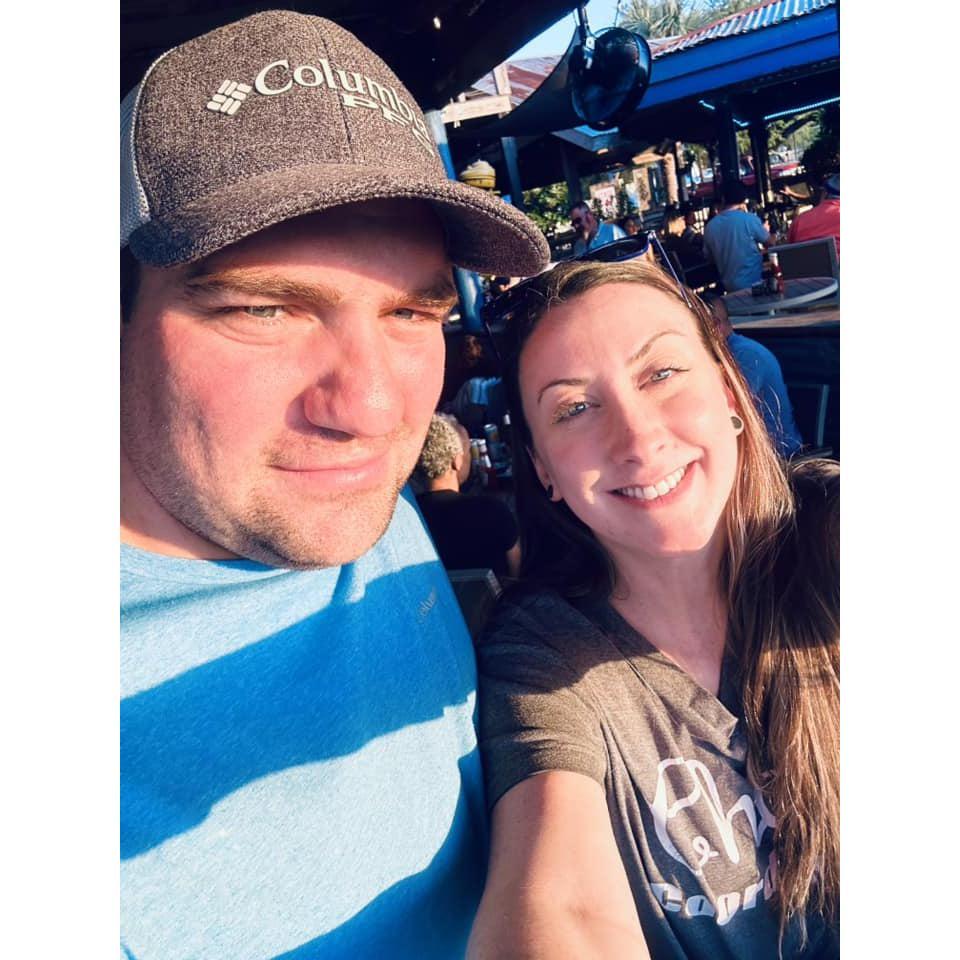 There's a cantina nearby that overlooks the local marina where they eat and watch the sunset when they first get into town.