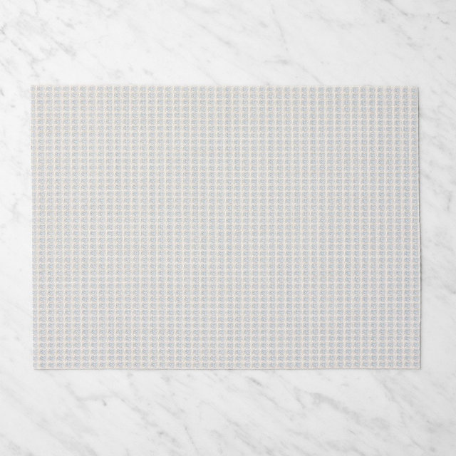 Chilewich Picket Rectangular Placemat, Blue, Each