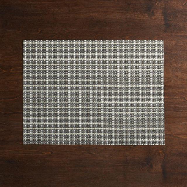 Chilewich ® Windowpane Grey Vinyl Placemat