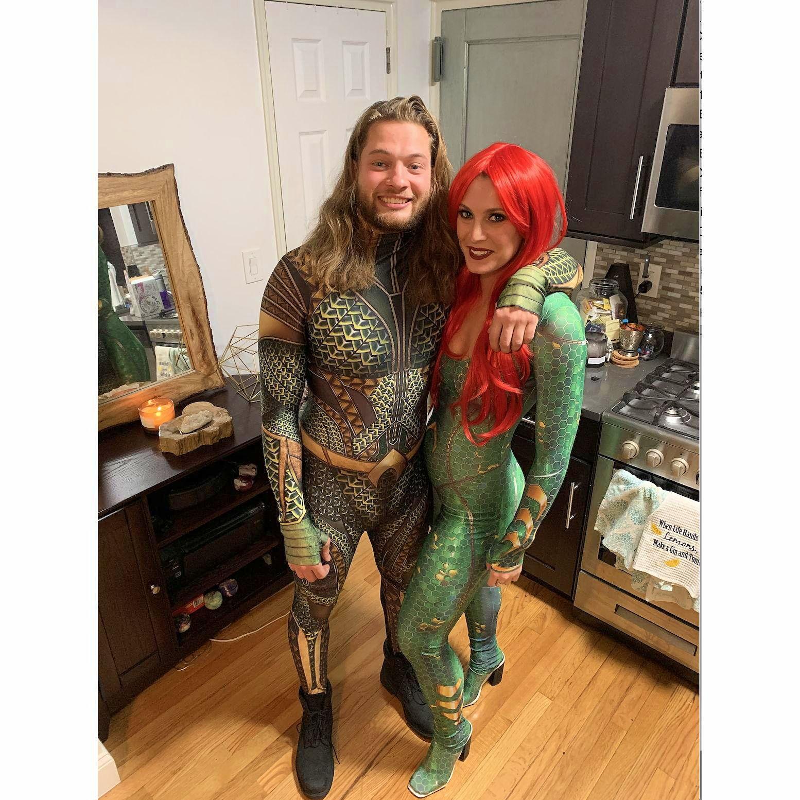Halloween 2019 Danny went as himself (Aquaman)