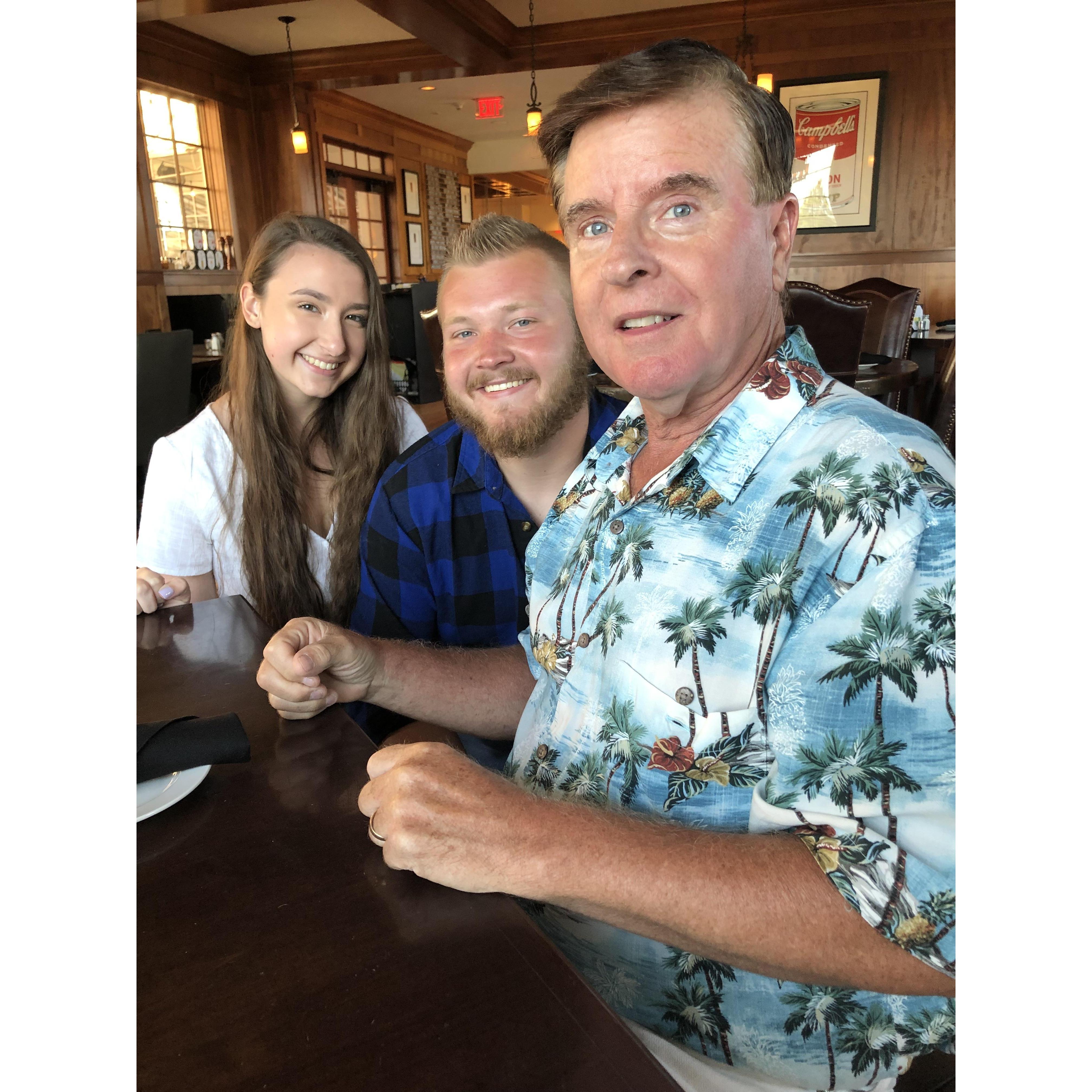 Not with us anymore but always on our minds and in our hearts. "Anyone can be a father, but only the great ones reserve the name Dad."