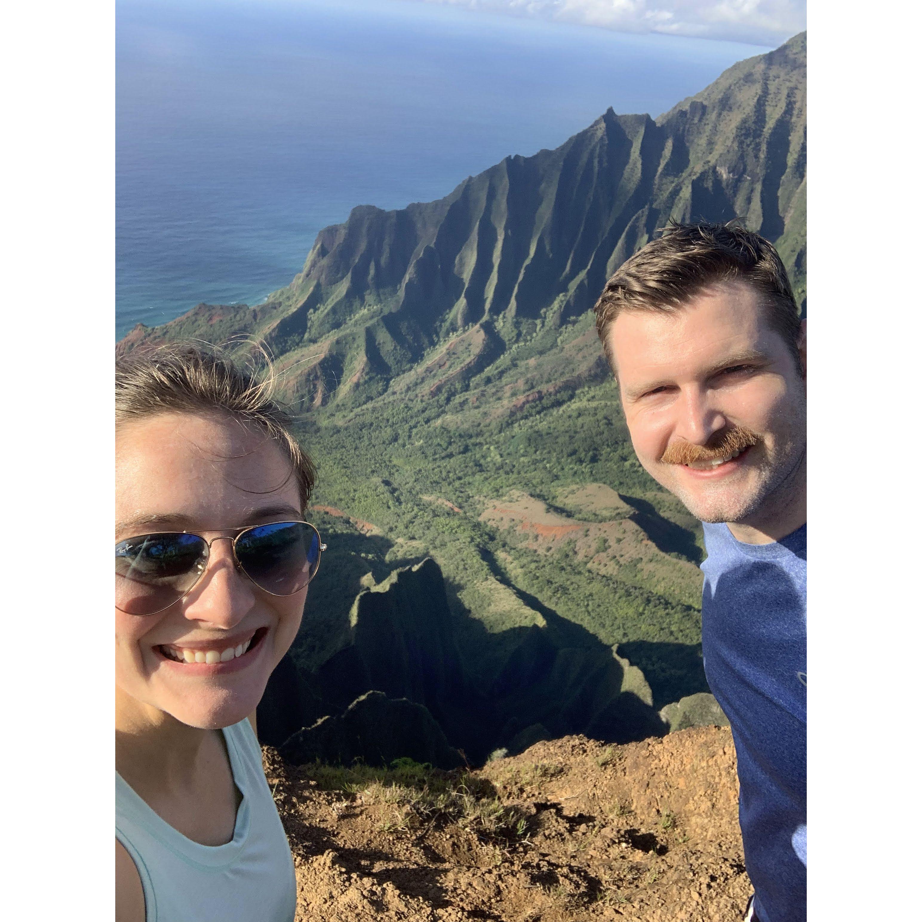 Hiking the Kalalau Trail in Kauai, Hawaii
