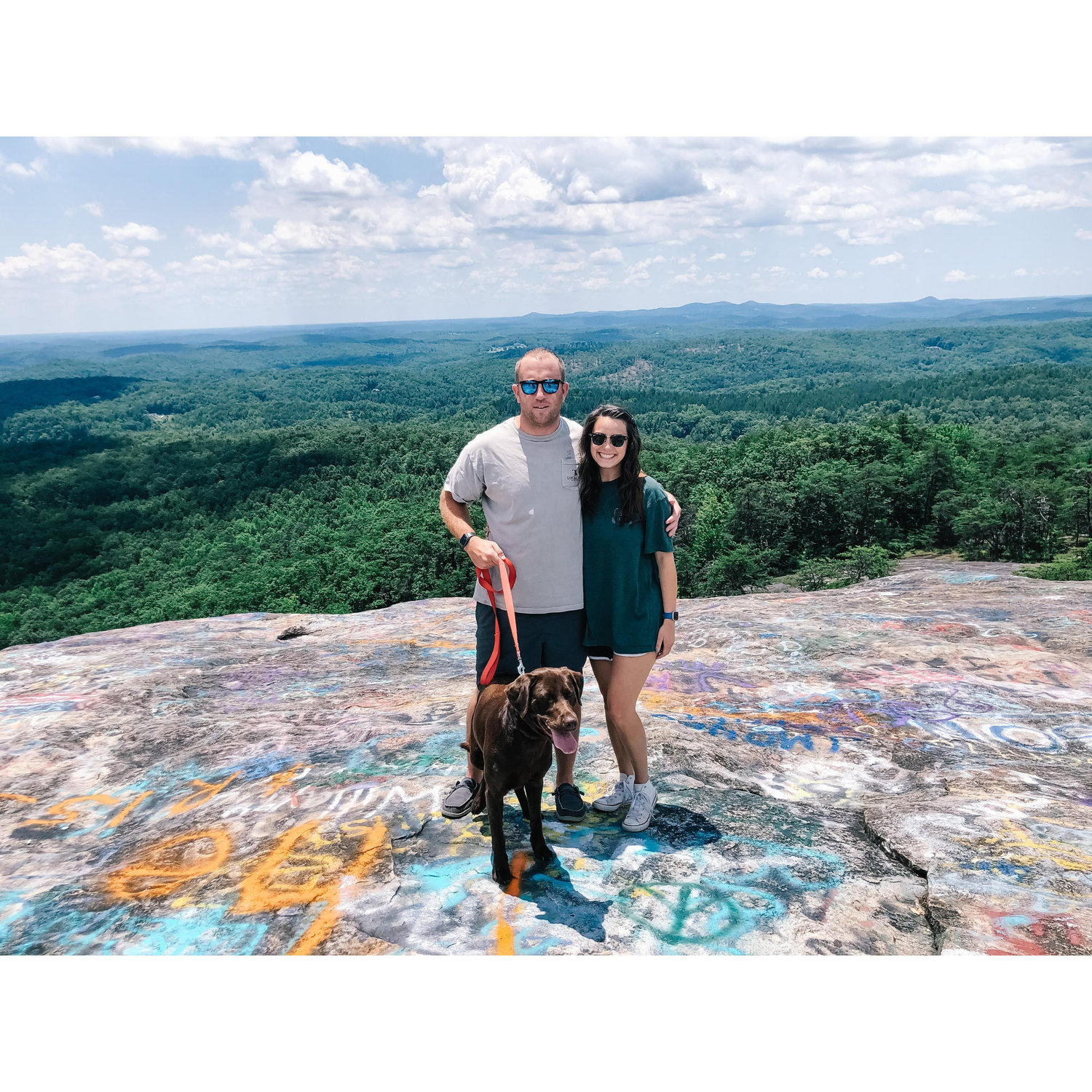 Our first time together on Bald Rock