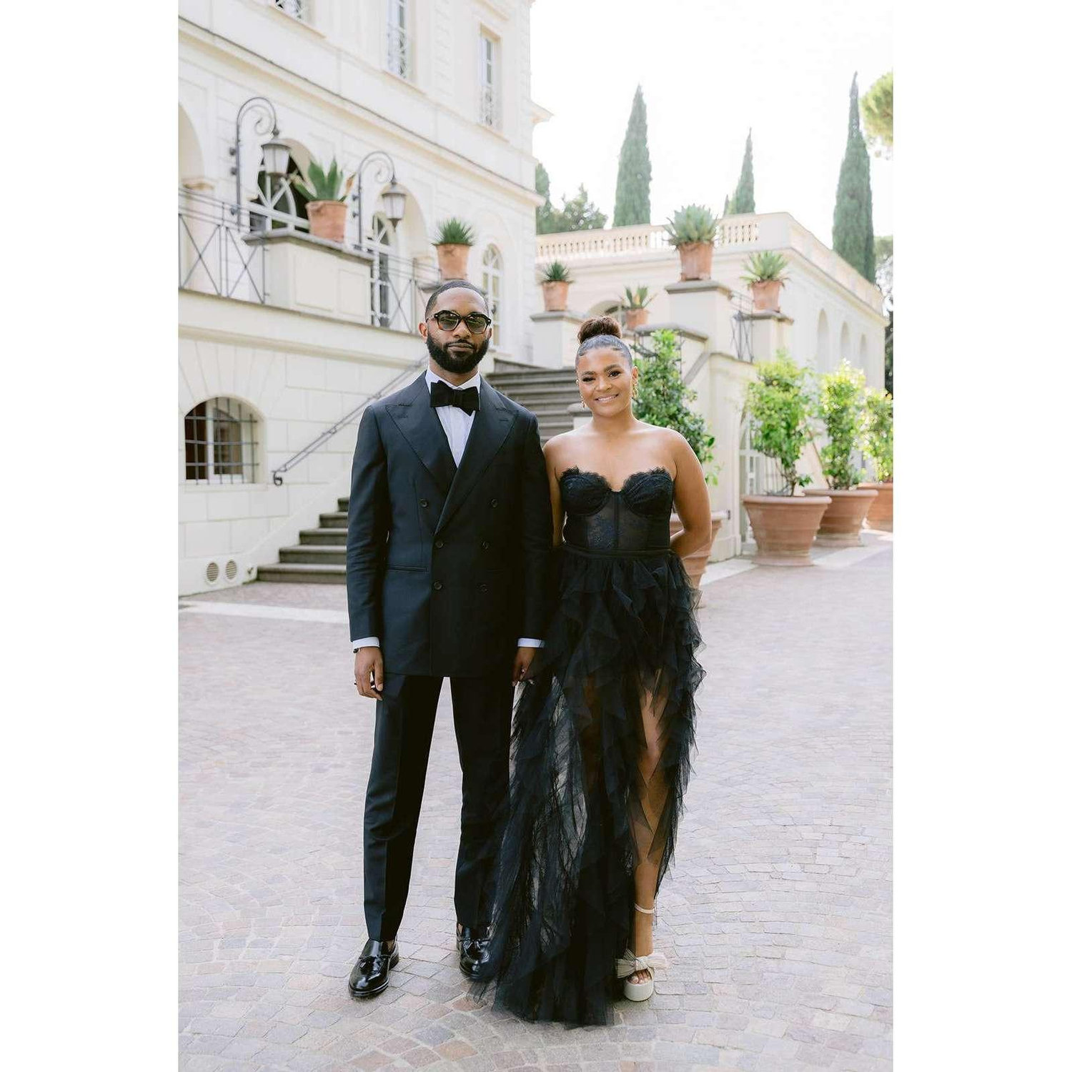 Examples of Black formal wear