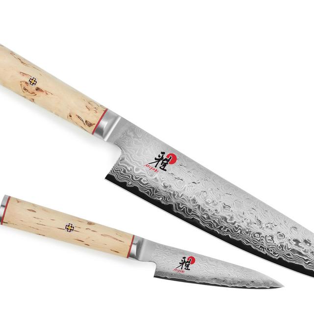 Miyabi Birchwood SG2 2 Piece Chef's & Paring Knife Set