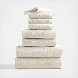 Organic Turkish Cotton 8-Piece Towel Set