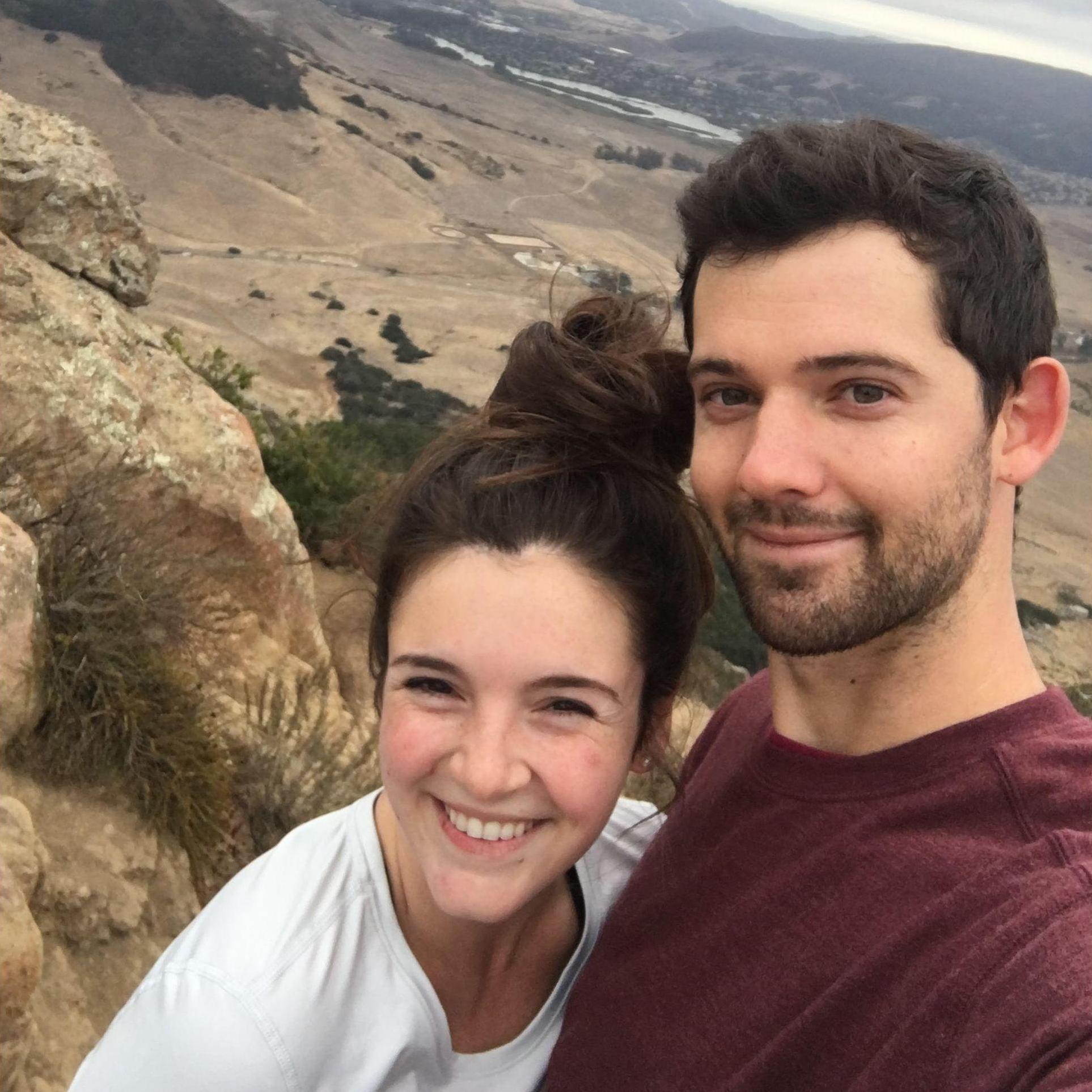 The top of Bishop's peak - the views of San Luis Obispo can't be beat!
