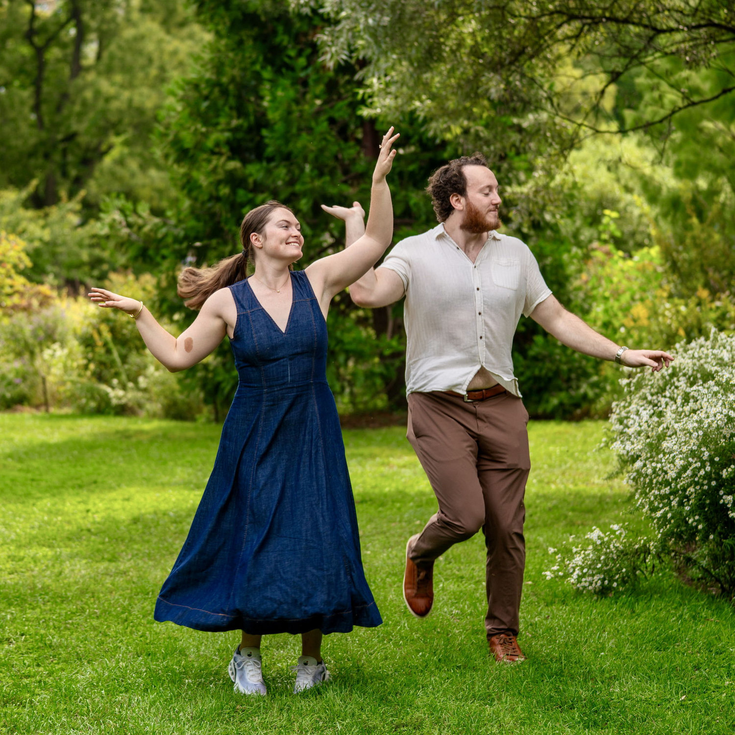 Frolicking! As we often do.