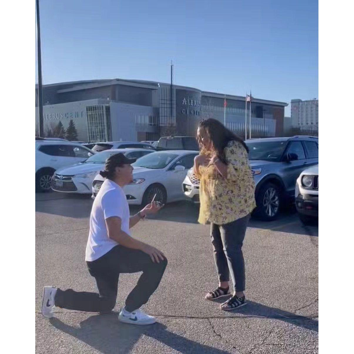 April 2024. Entered our engaged era!