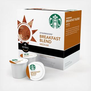 KCup Starbucks Breakfast Blend Set of 64
