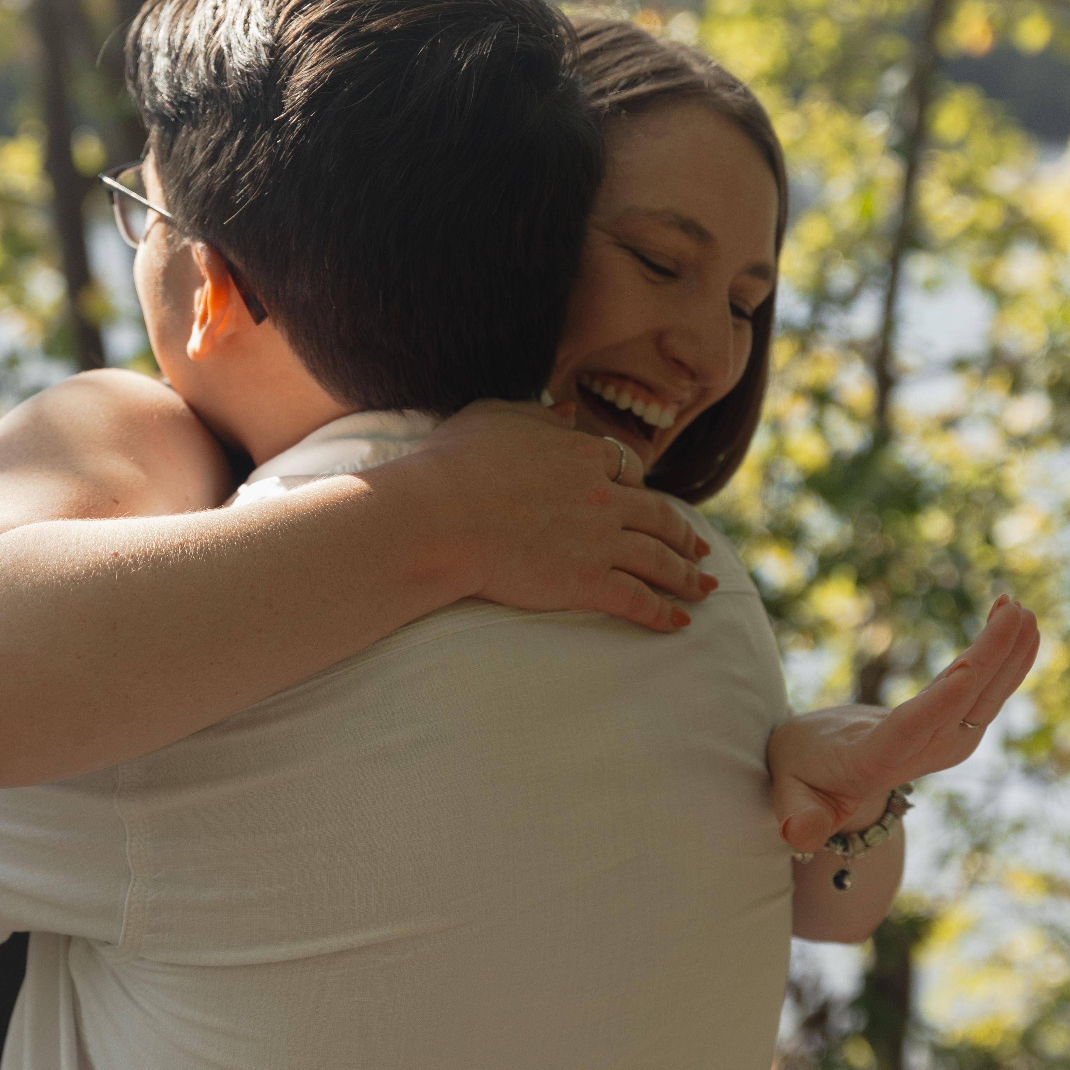 Engagement photos!!!!!!! Had to admire the sparkles!!!