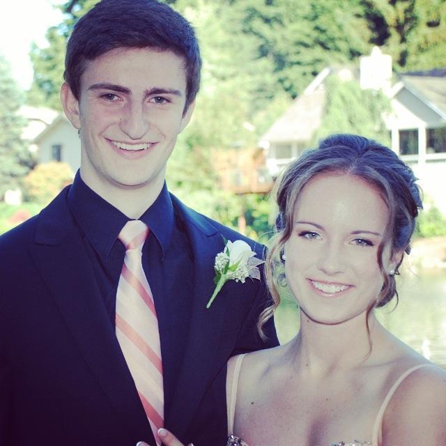 Sarah's prom, Spring 2014