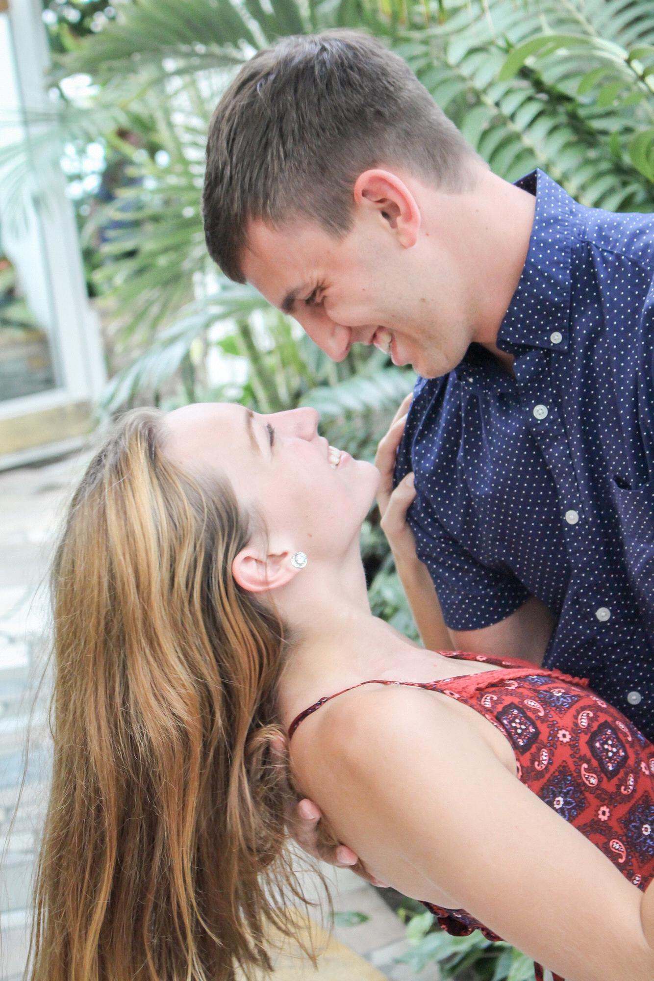 Cale is not a great dancer, and neither am I, but when we dance together, everything is perfect.