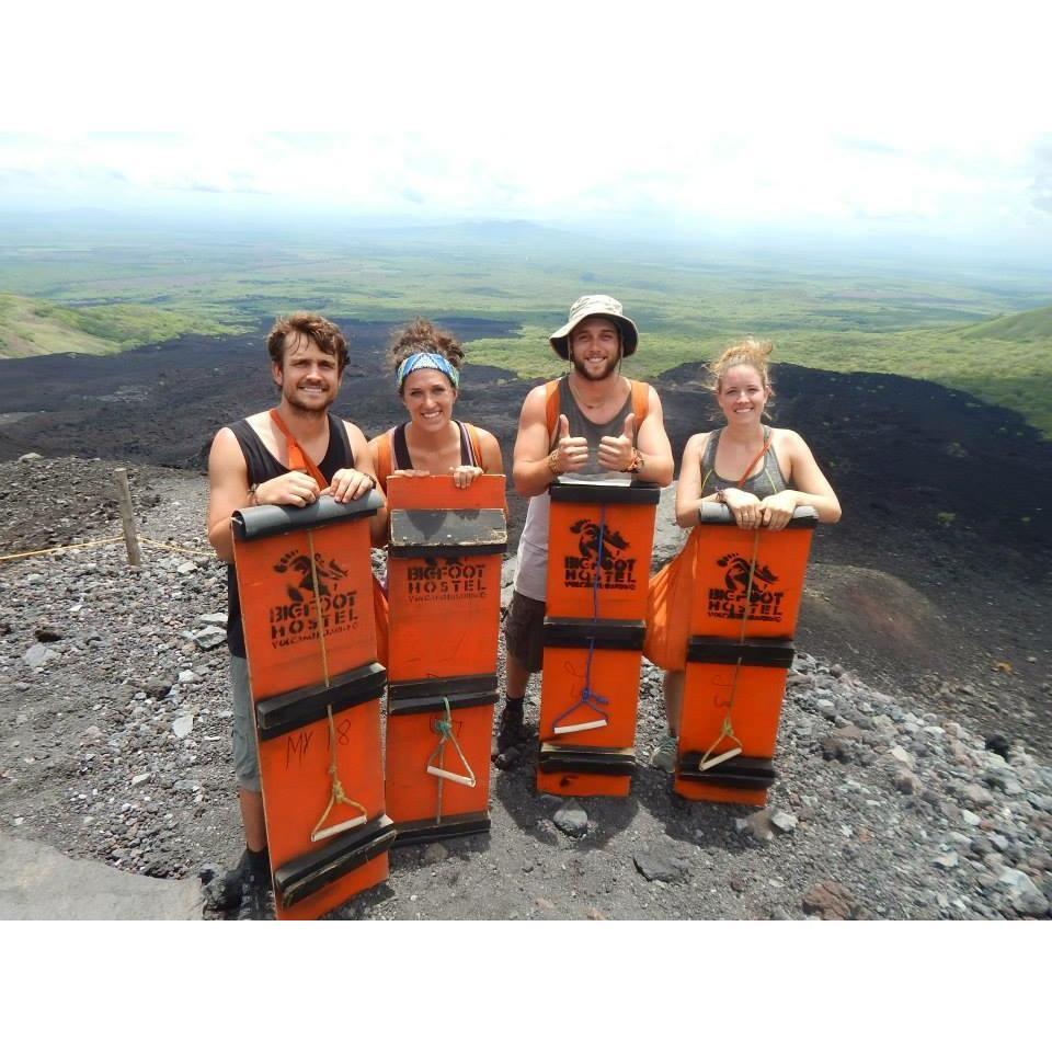 Volacano Boarding in Nicaragua