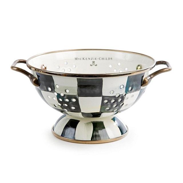 MacKenzie Childs Enamel Colander