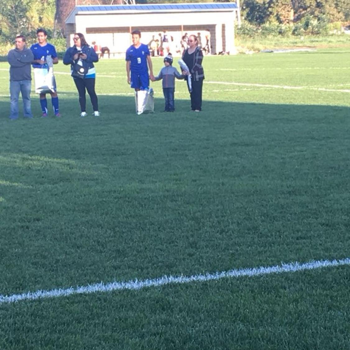Eric’s senior night!
