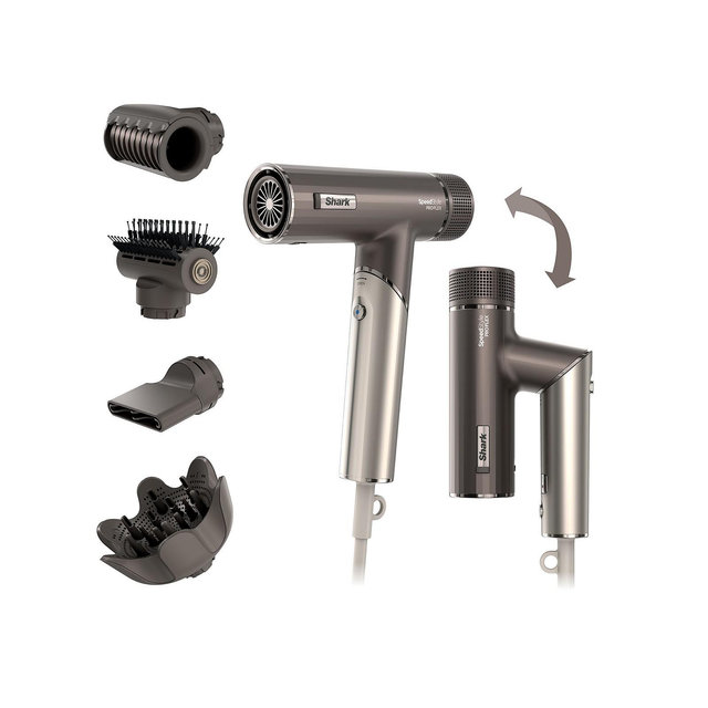 Shark SpeedStyle Pro Flex Hair Dryer System Set HD542