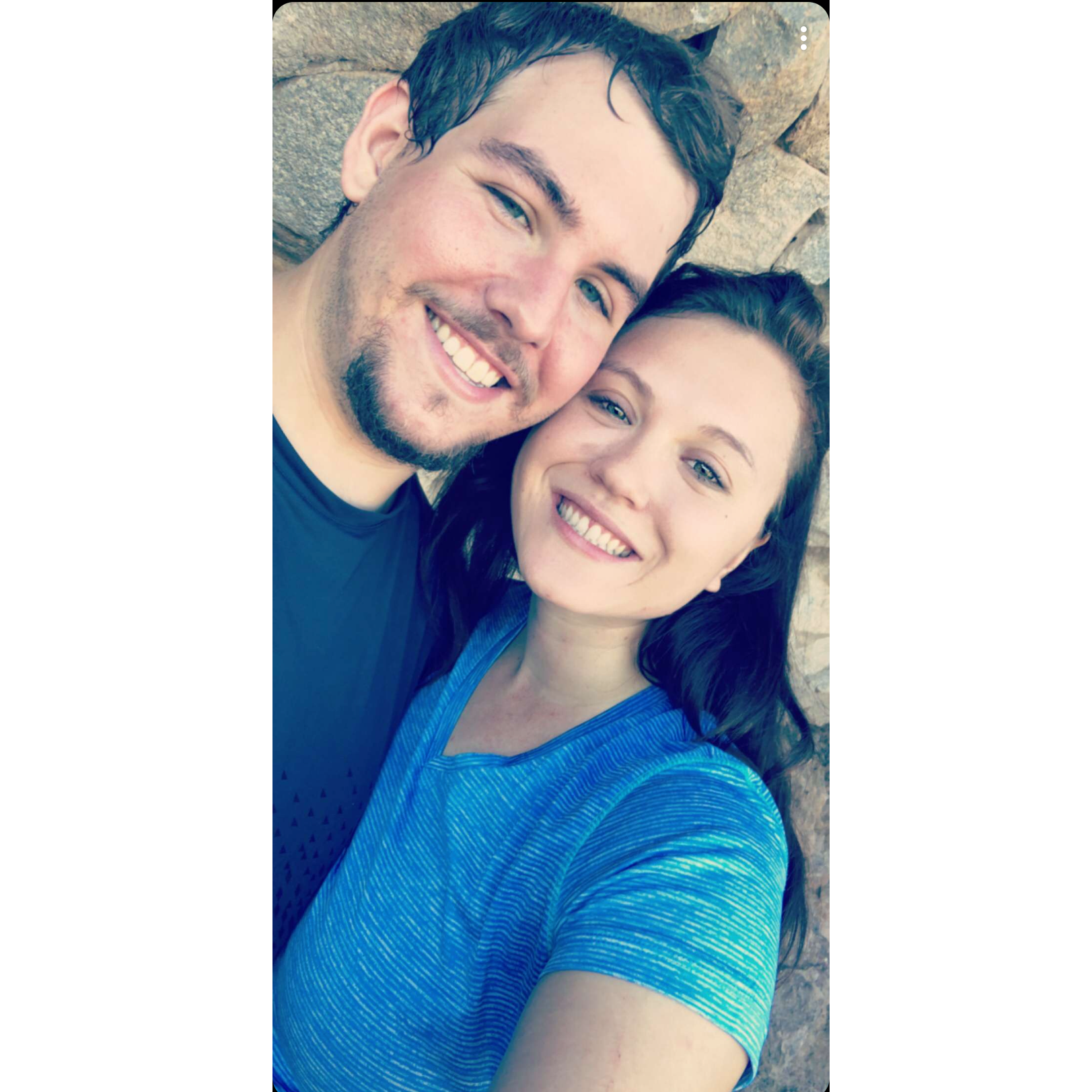 One of our first dates. Usery Mountain 9/2018