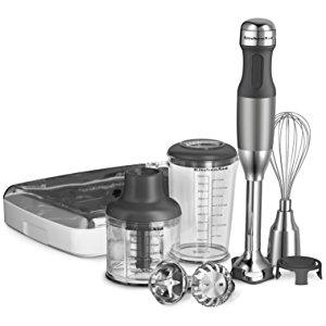 KitchenAid KHB2561CU 5-Speed Hand Blender - Contour Silver