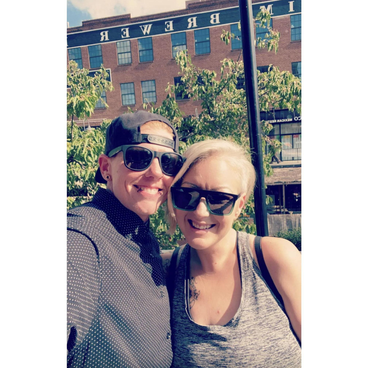 Our big kids came to stay for a few weeks in Oklahoma with us. We went to Bricktown in OKC. 2022