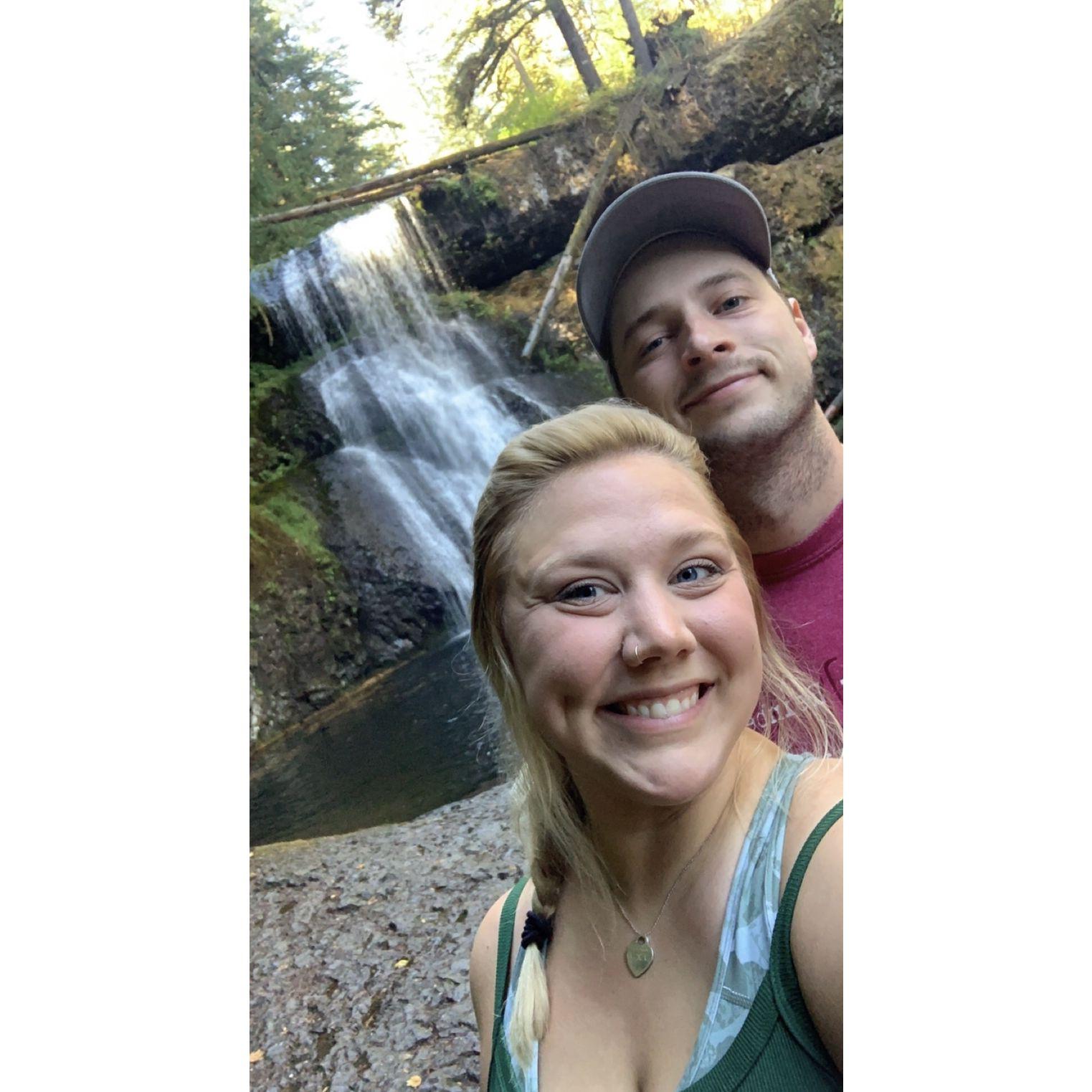 Our first actual far trip to Oregon for our engagement photos!