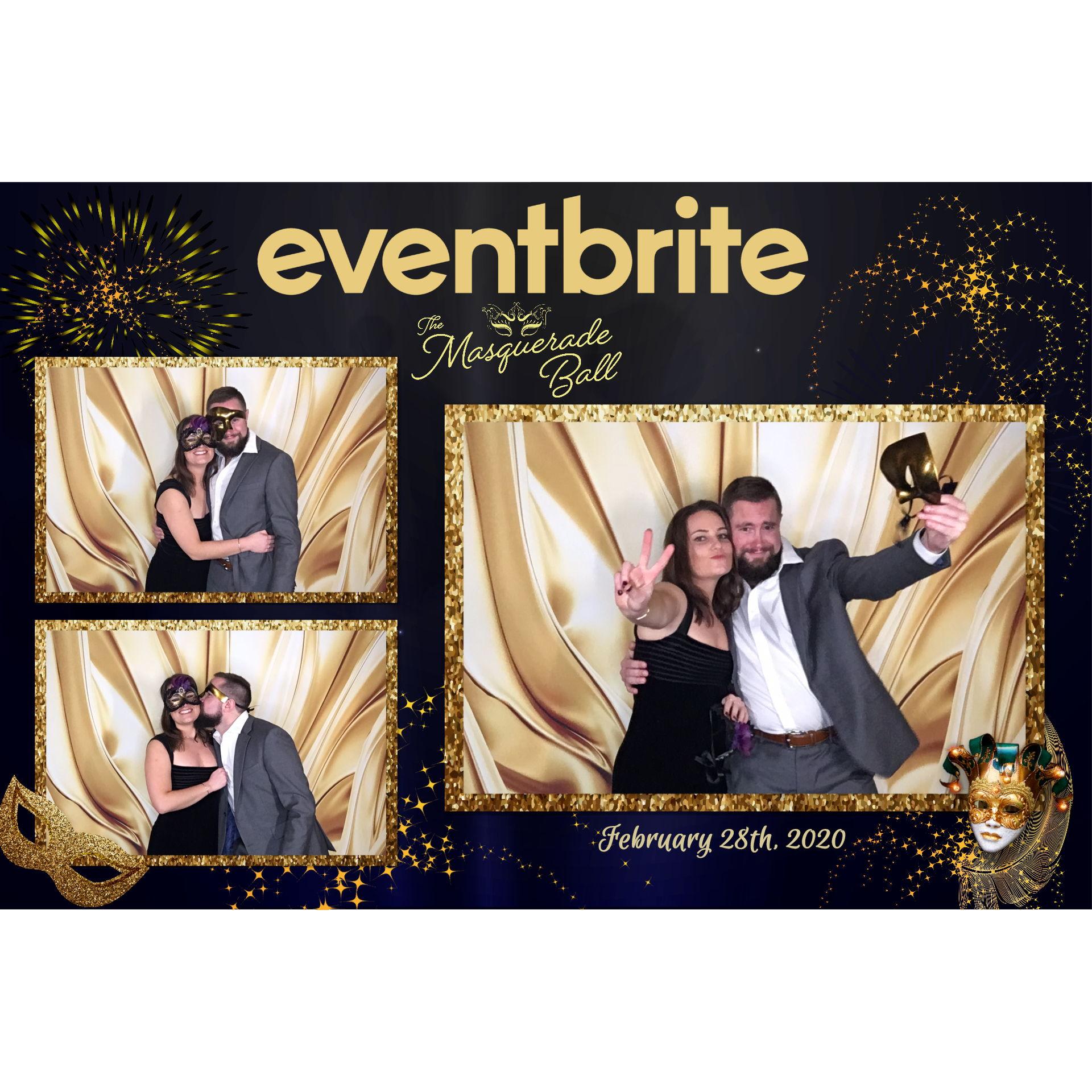 We met at work and this was our first (and last) Eventbrite party as a couple