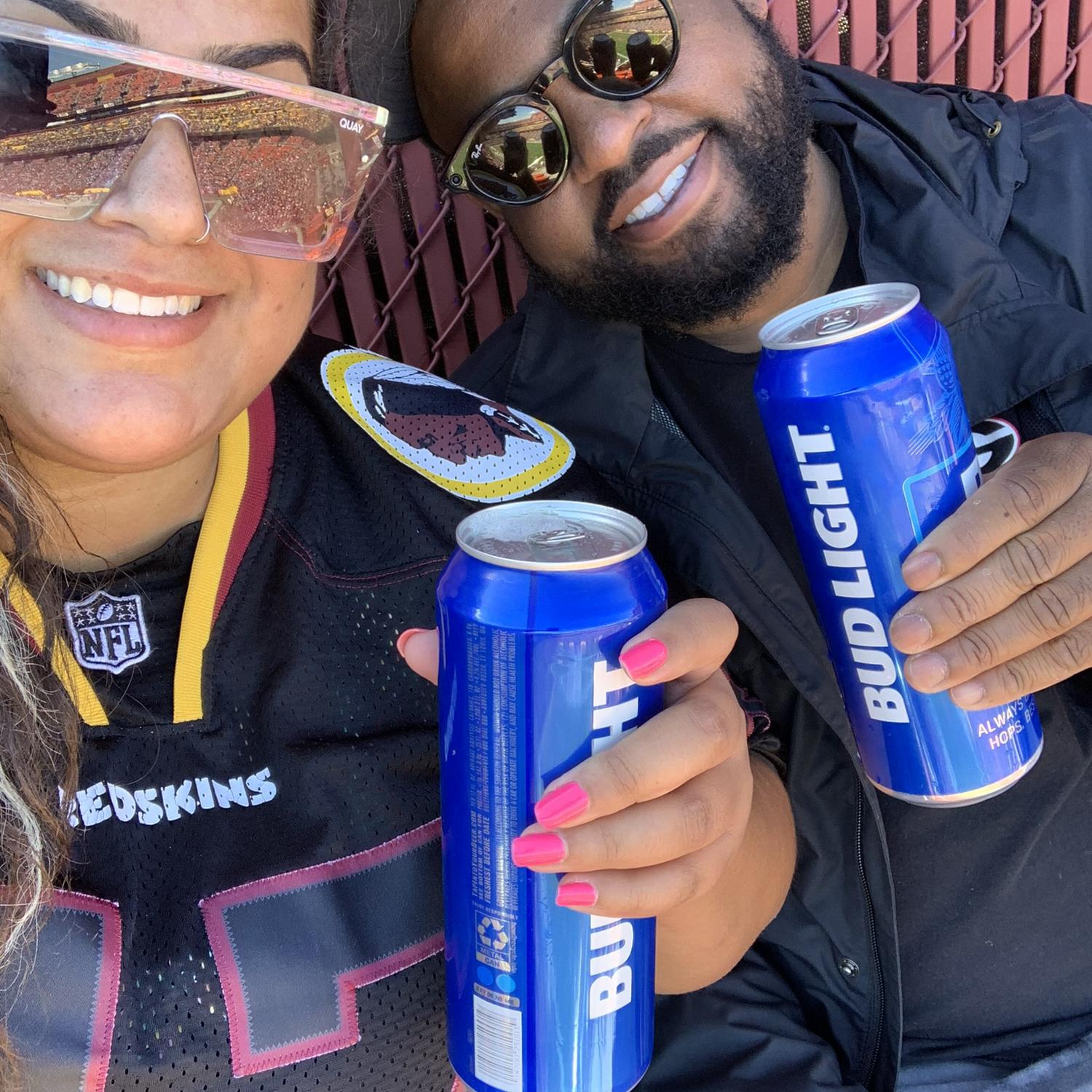 Cheers to football! 🏈