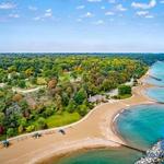 Forest Park Beach on Lake Michigan