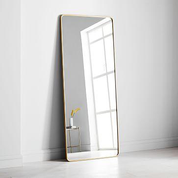 West Elm Modern Streamline Floor Mirror