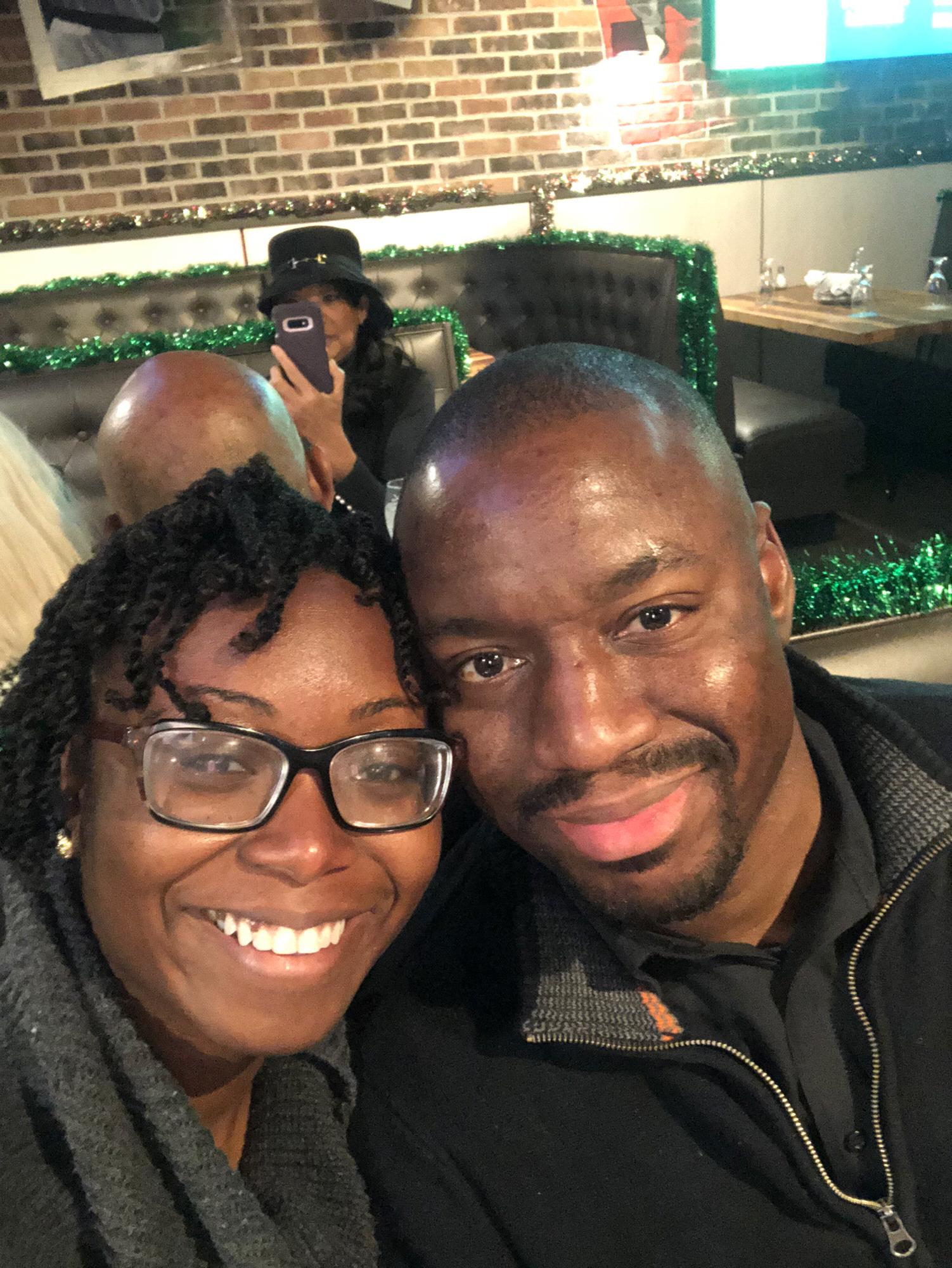At Enchant Christmas in Navy Yard