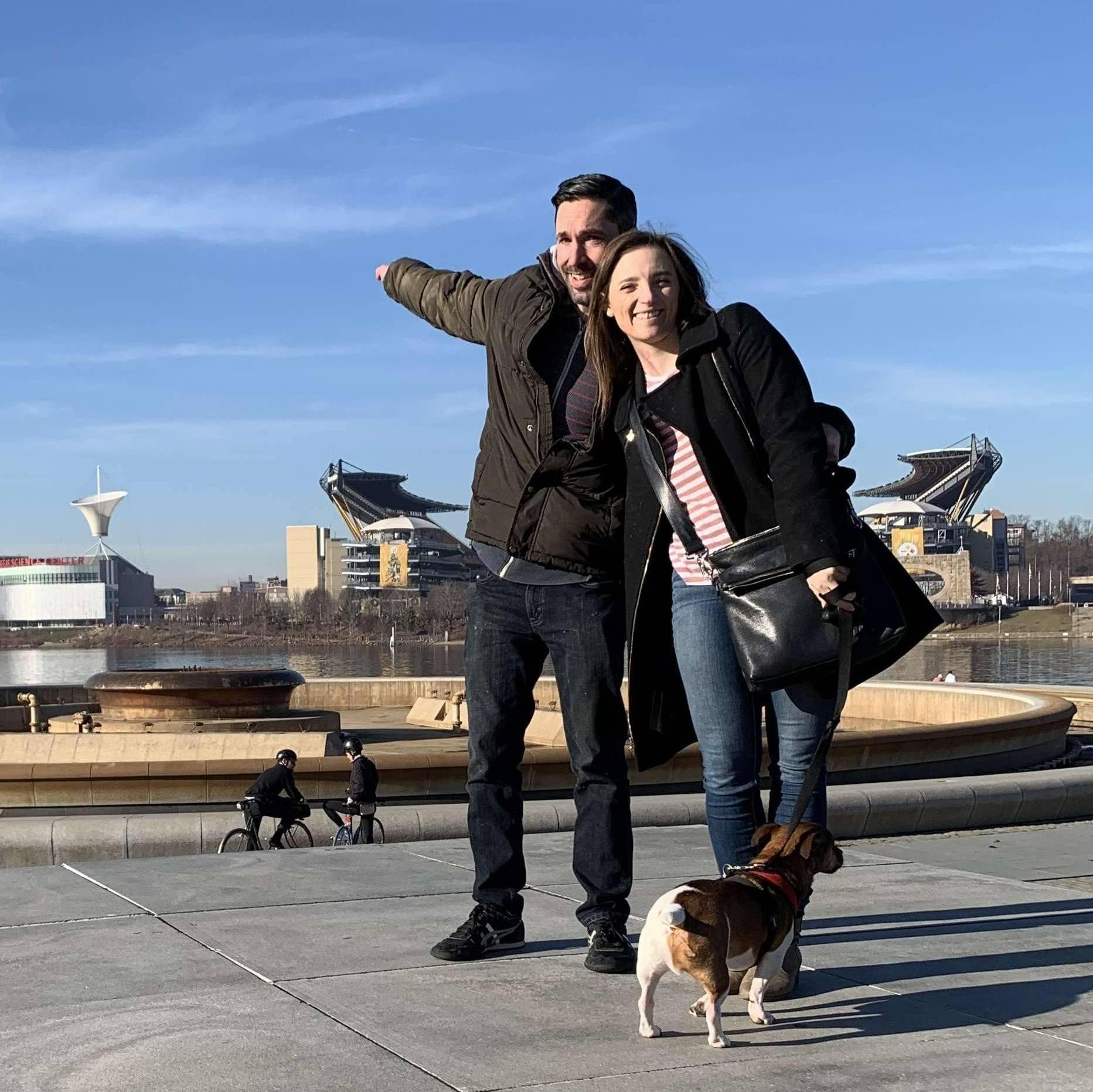 Eric's first trip to Pittsburgh!