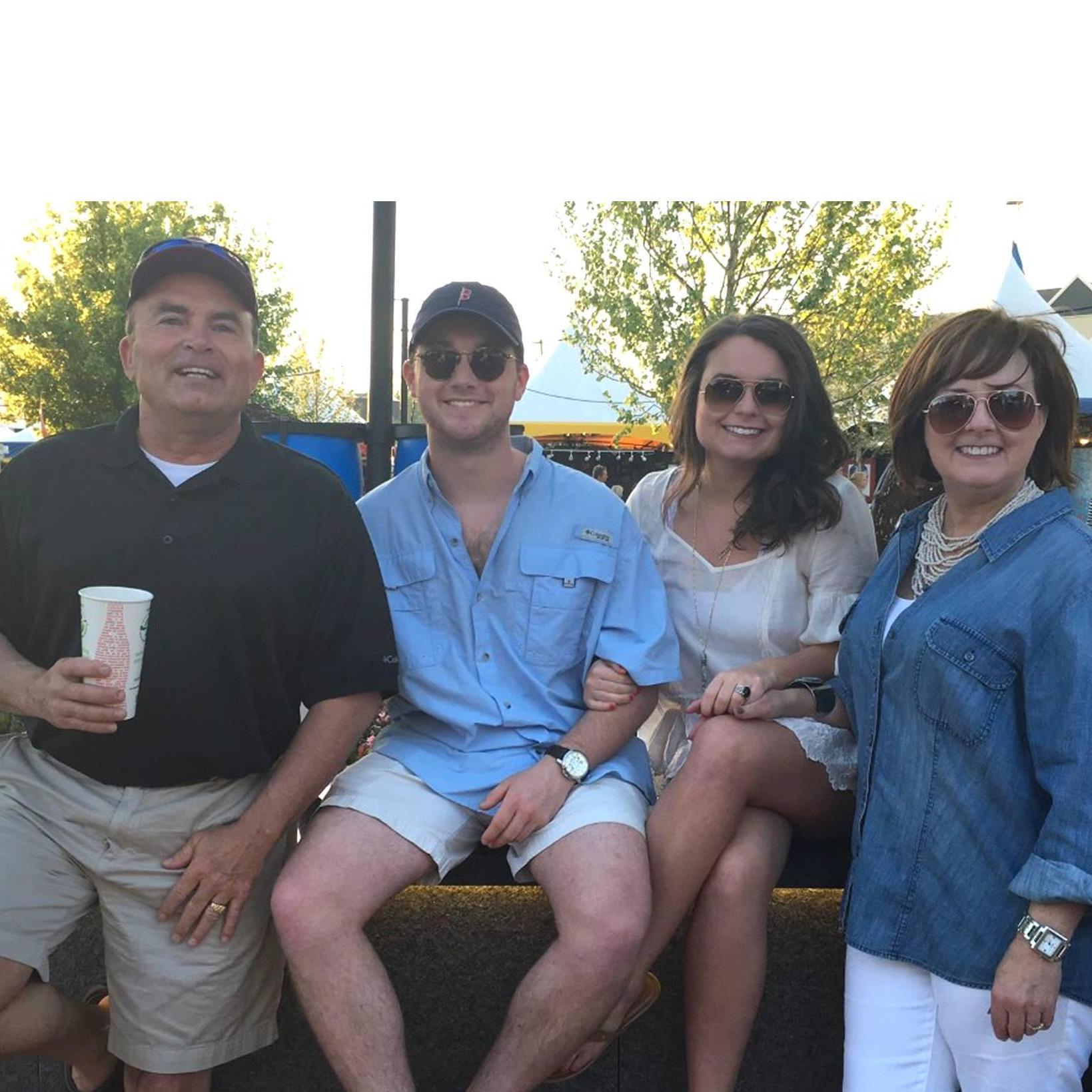 OKC Arts Festival with Randy and Carla.