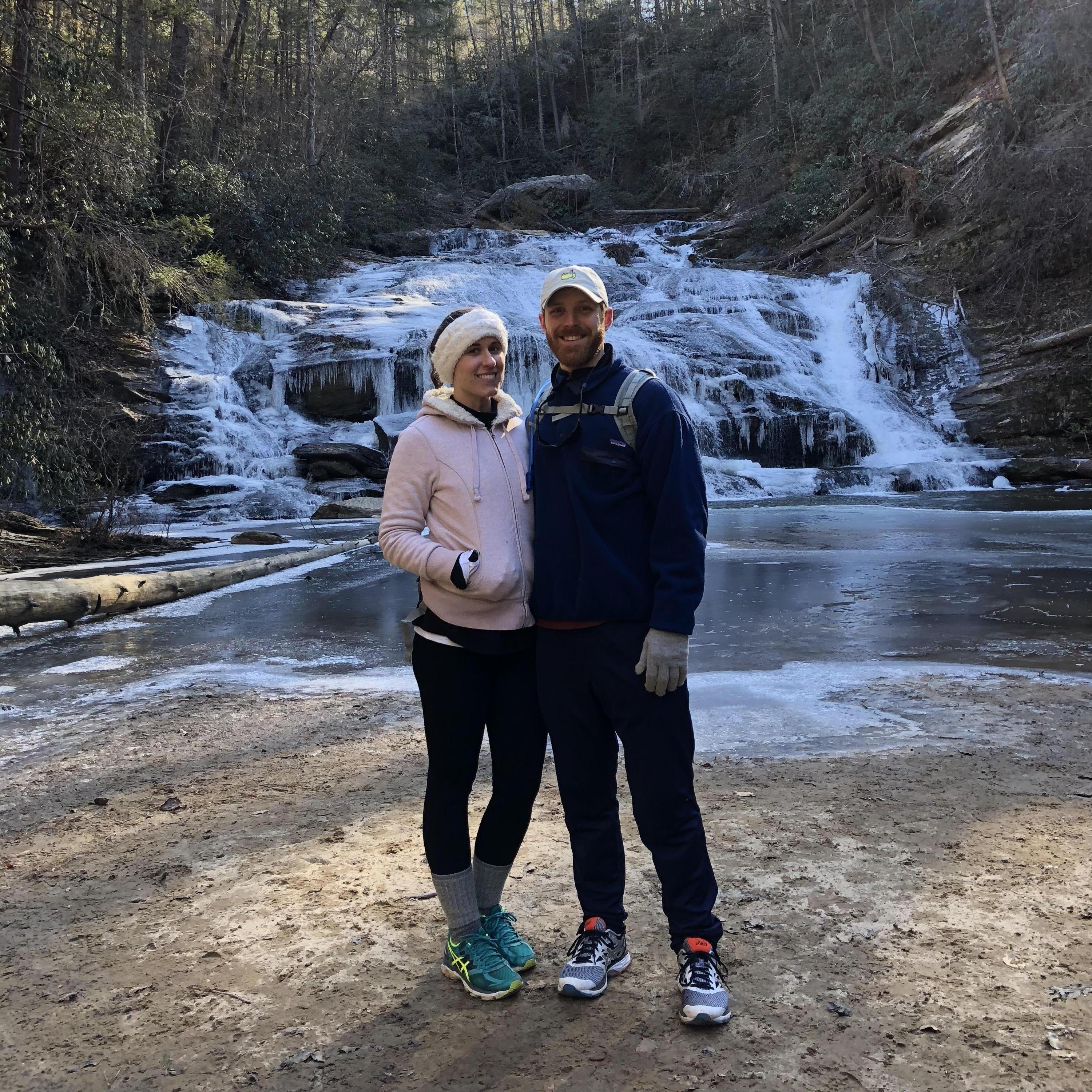 Frigid hike to the Panther Creek Falls