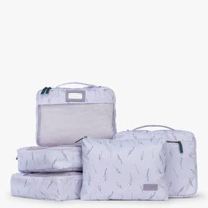Packing Cubes Set (5 Pieces) - LAVENDER BLOOM
