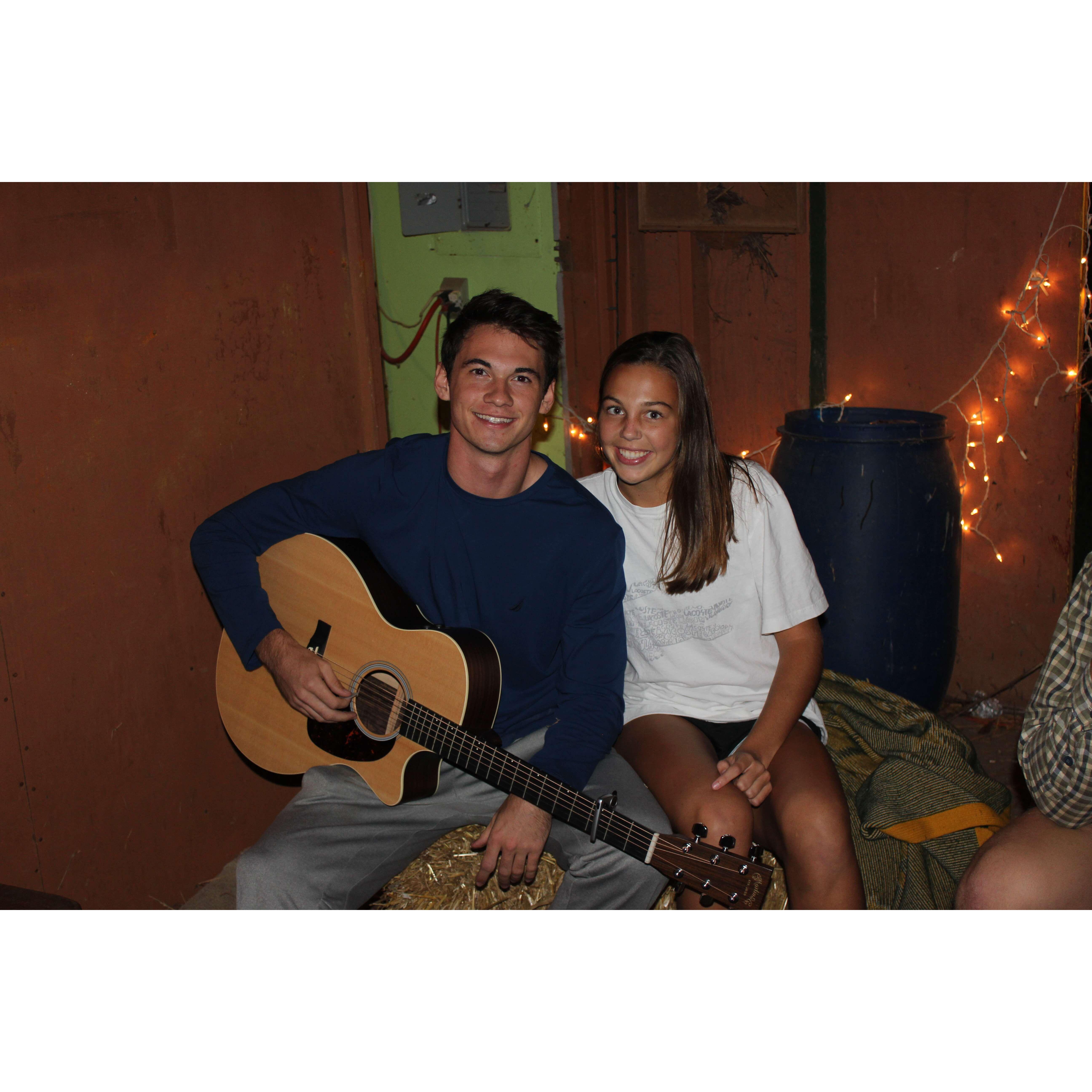 Taken on the first day we ever hung out!! :) (September 2017)