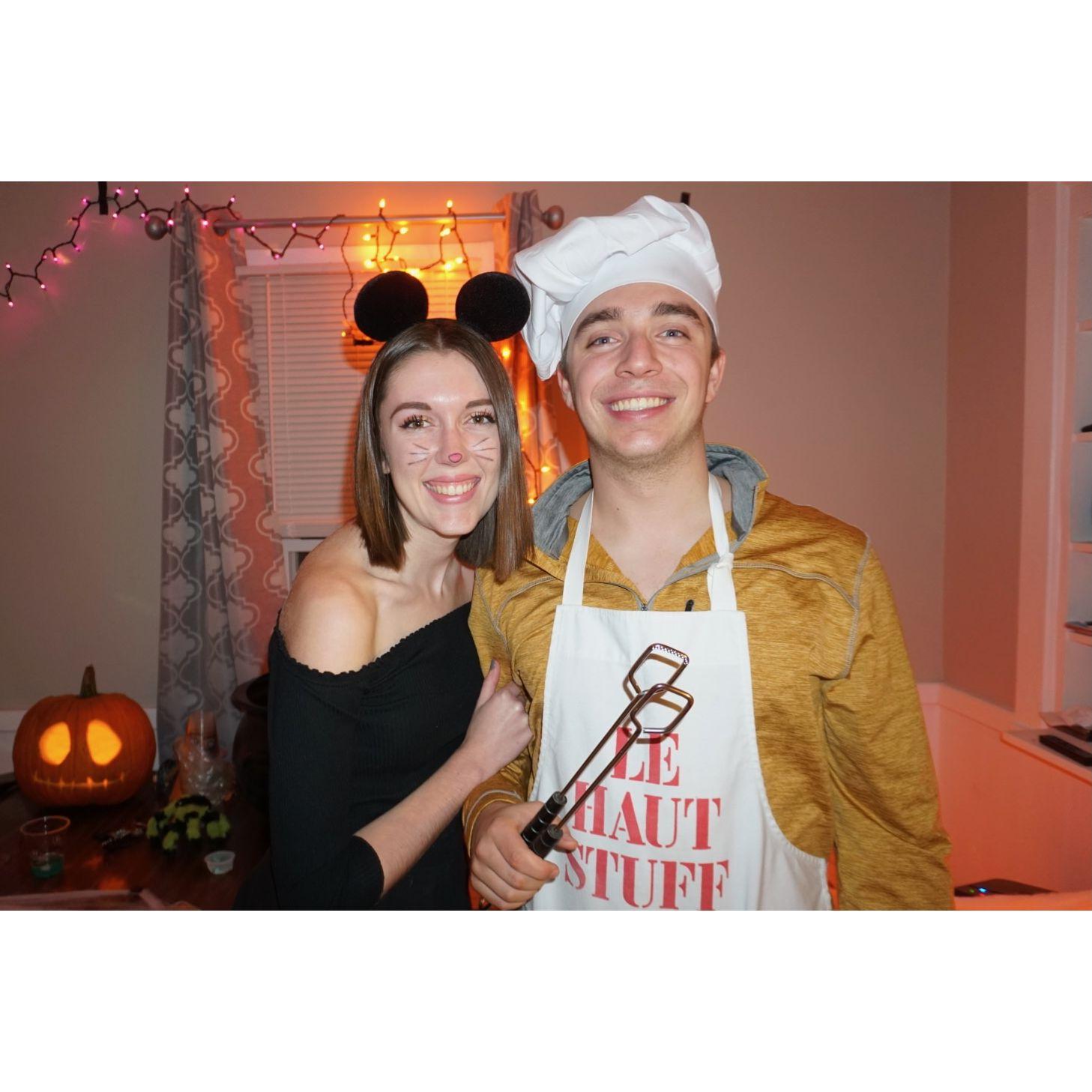 First halloween together - Ratatouille.