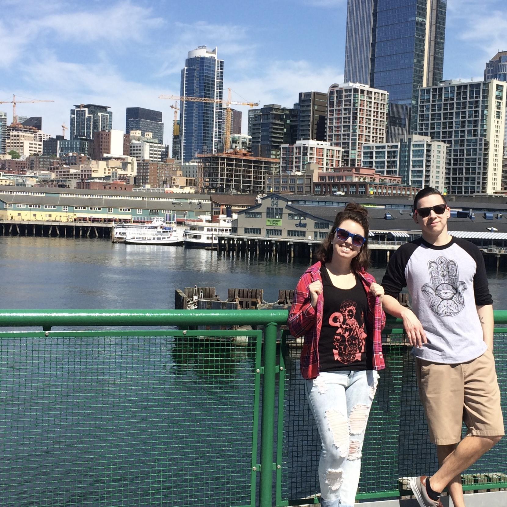 Our first trip together - Seattle!