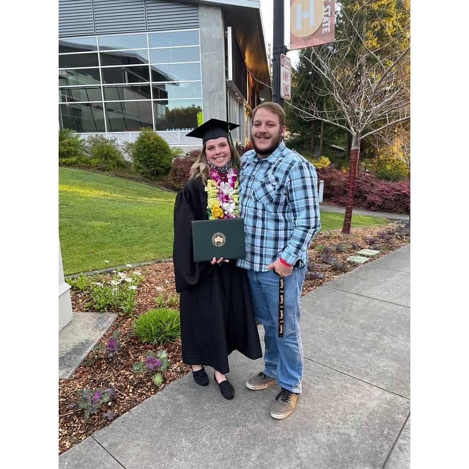 Graduation day for Halli!