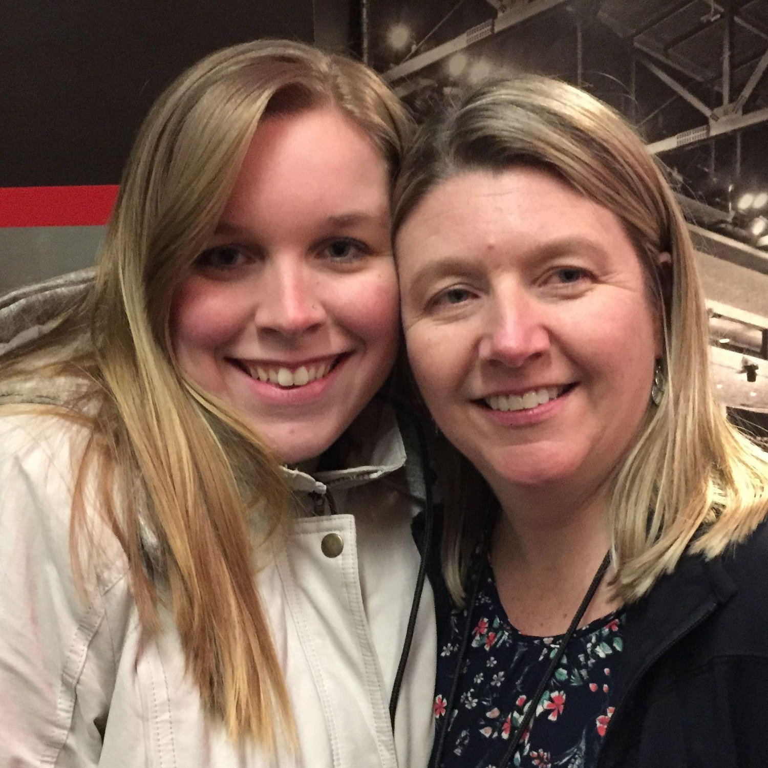 Carol & Kim before The Killers concert!