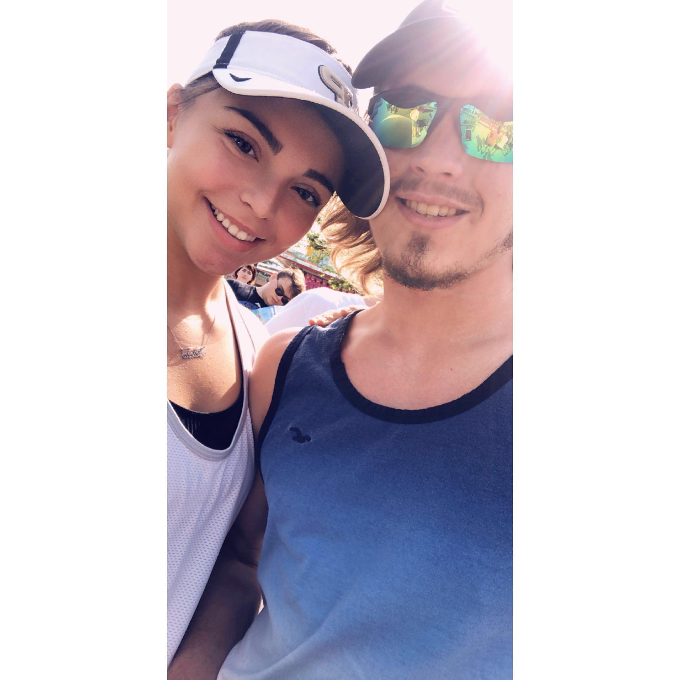 One of our many trips to Cedar Point