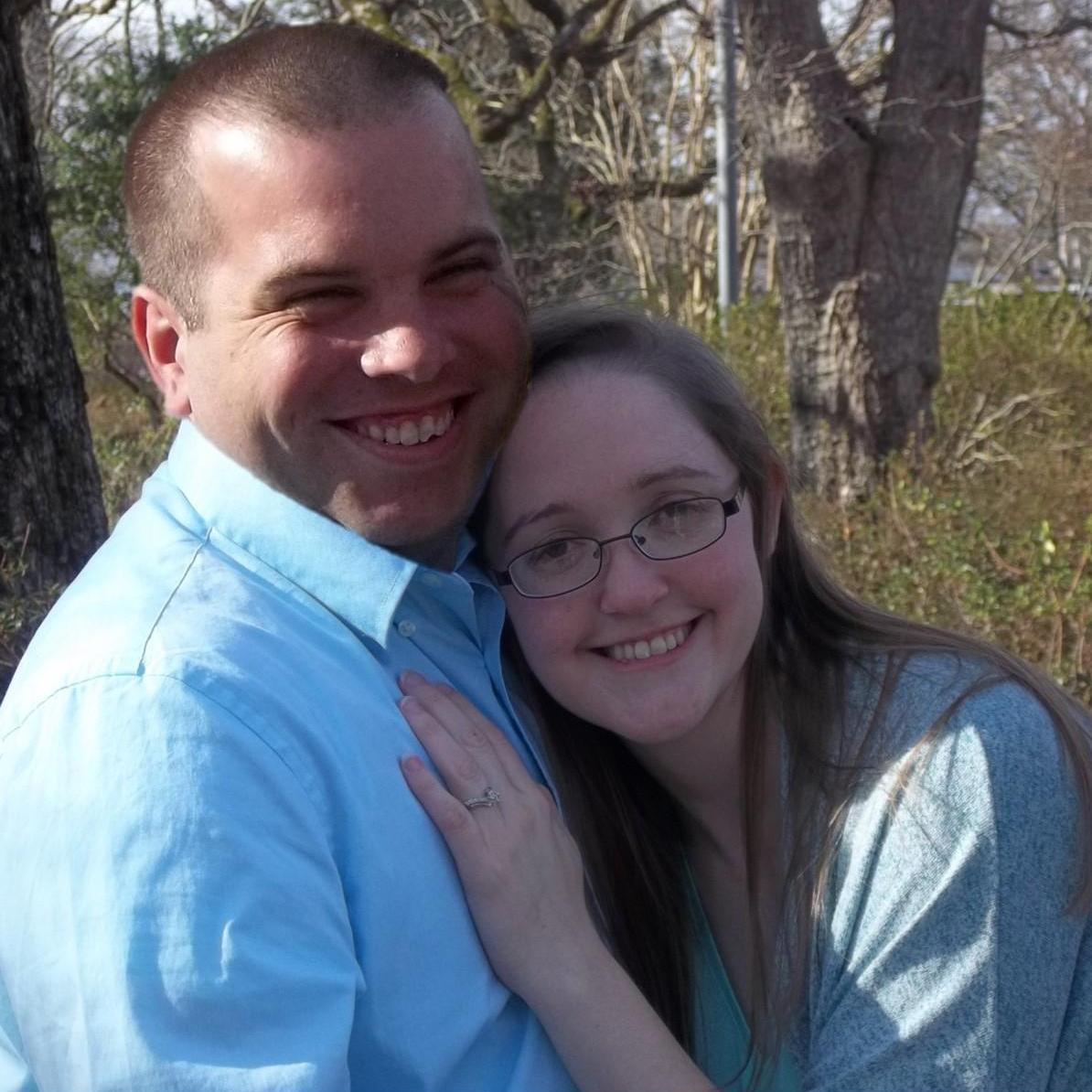 One of my favorite photos of the two of us.