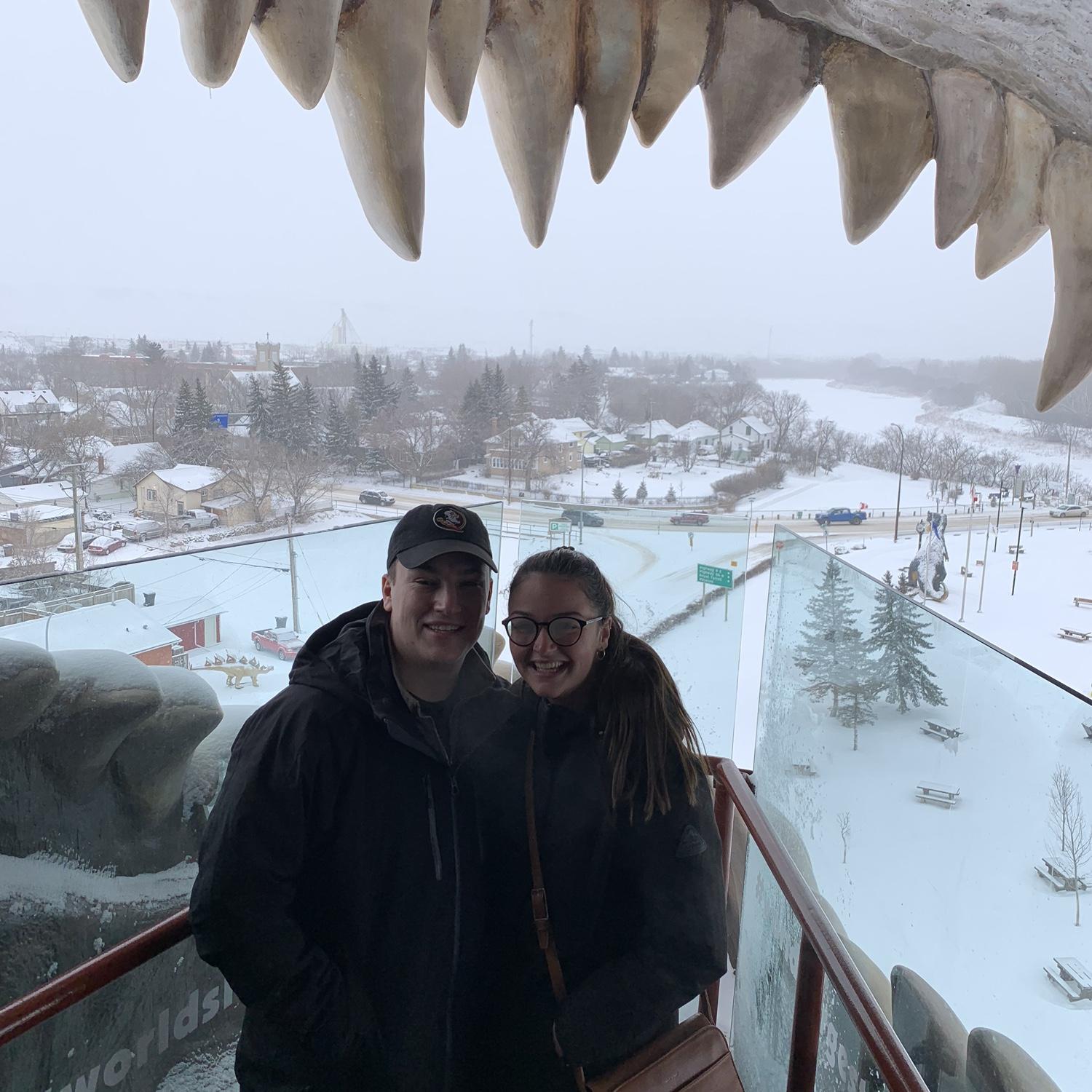 Catching a Dragons game in Drumheller! - February 2022